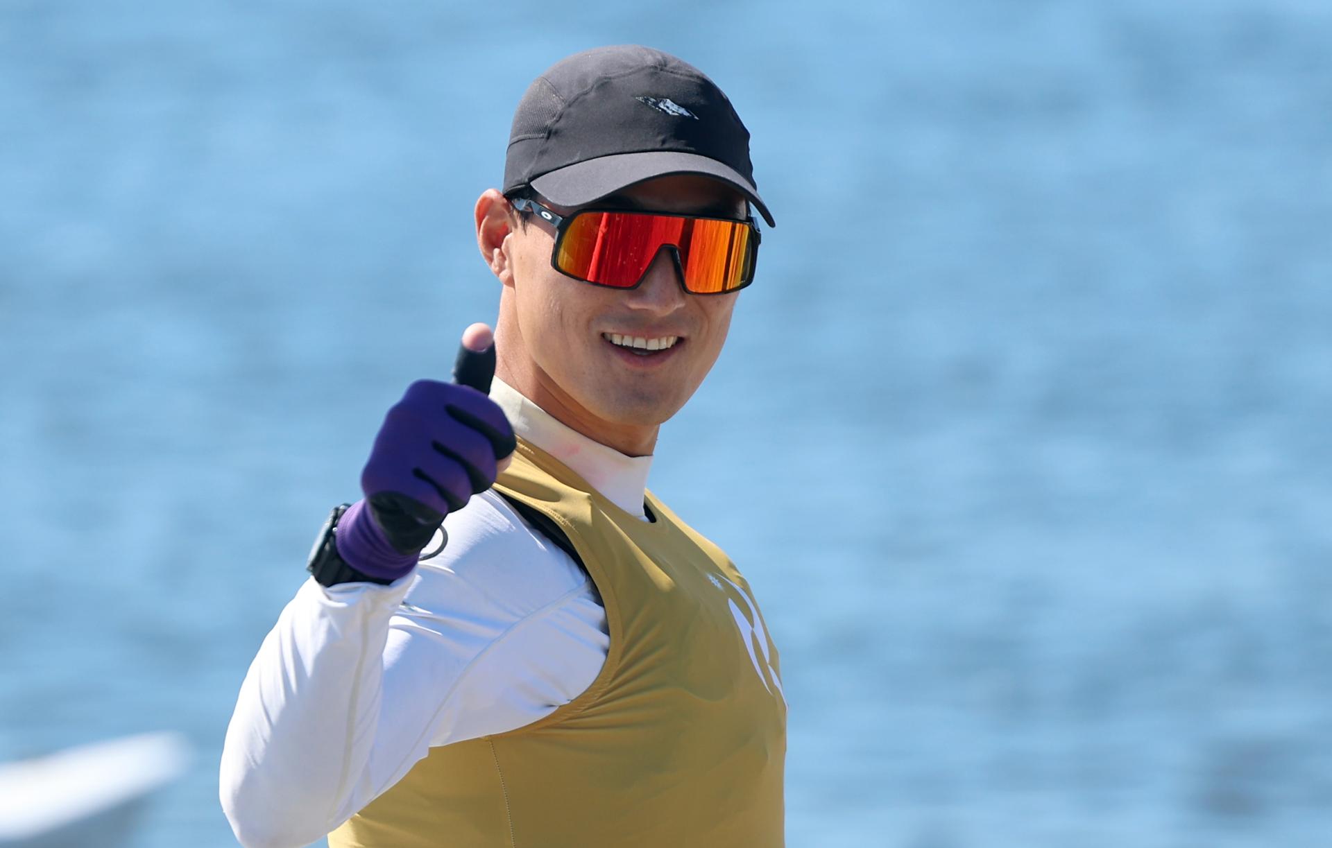 Ha Jee-min wins S. Korea's first gold in sailing at Asian Games