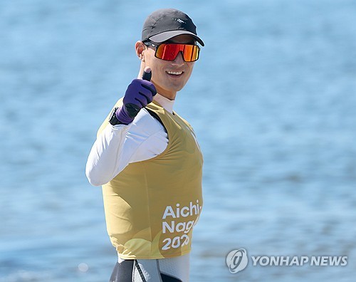 (Asiad) Ha Jee-min wins S. Korea's first gold in sailing at Asian Games