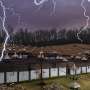 Cosmic-ray particles help probe powerful electric fields inside thunderstorms