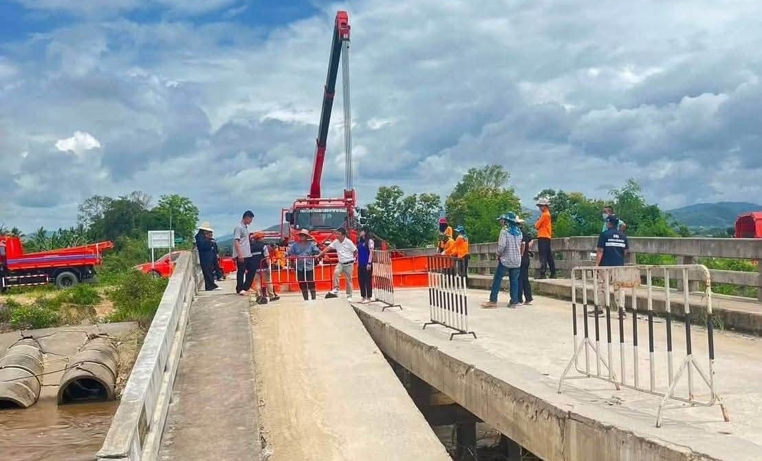 Temporary Bailey Bridge Restores Vital Lifeline in Mae Suai, Chiang Rai