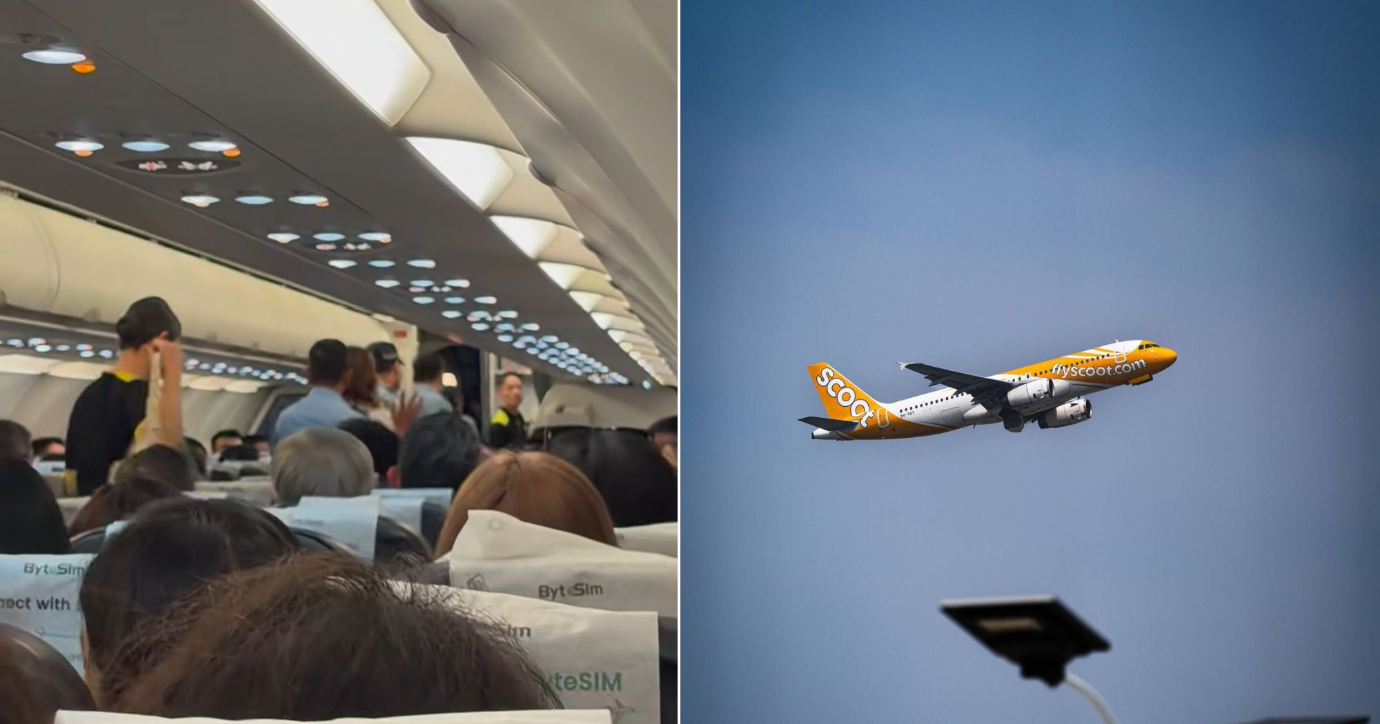 Scoot removes woman from S'pore-bound flight over disruptive behaviour, passengers clap as she's taken away