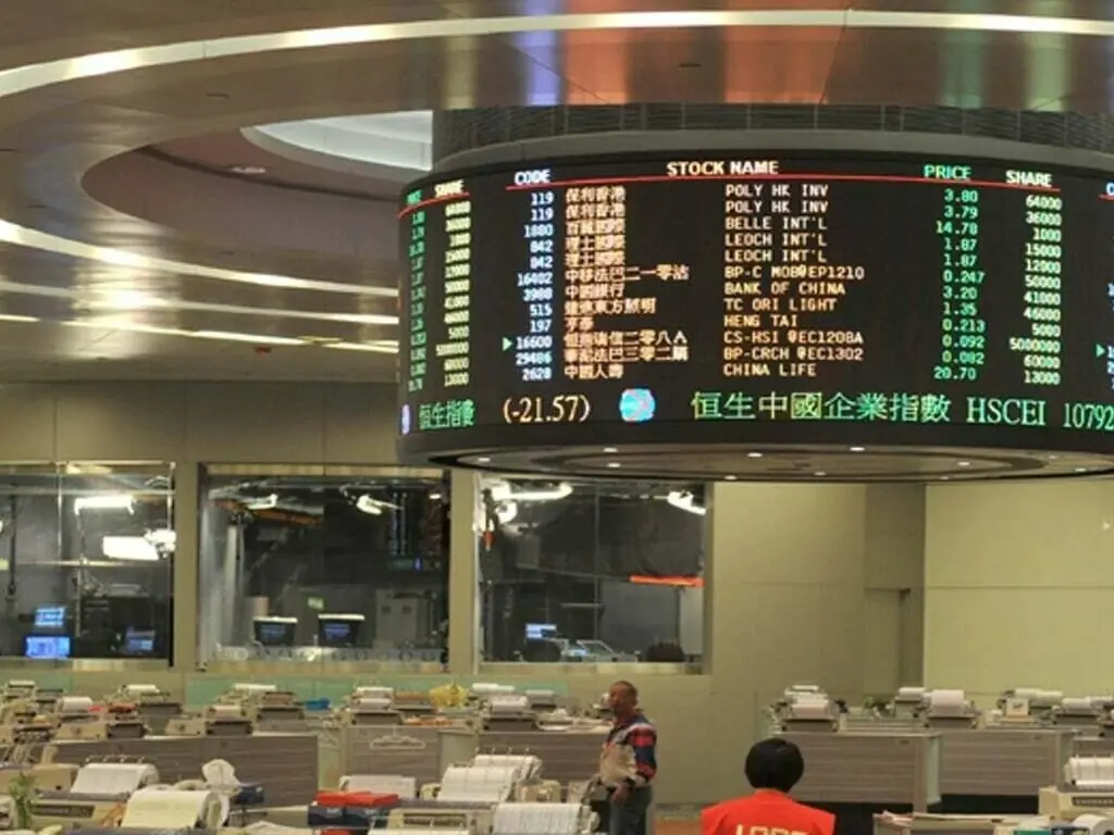 Hong Kong stocks fall as surging bond yields, higher oil prices weigh