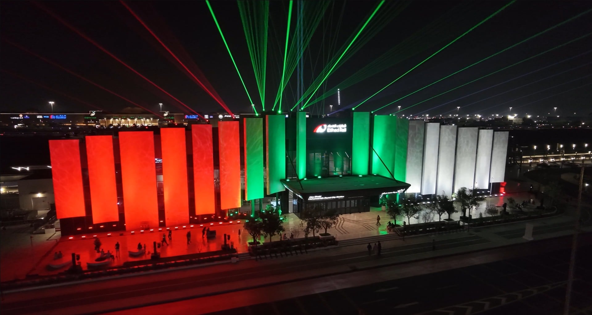Etihad Rail stations to host dazzling laser shows to celebrate network expansion