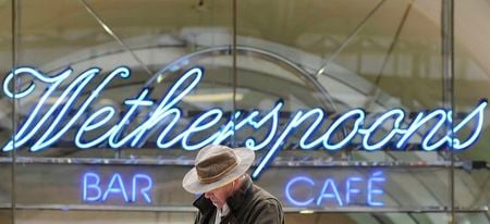 JD Wetherspoon profit falls 28% as higher costs outweigh sales growth
