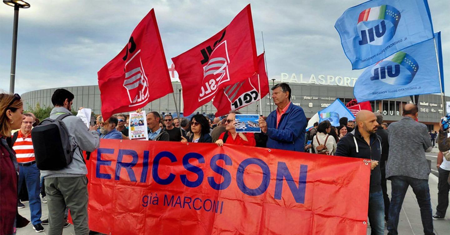 Ericsson e Zte, a rischio 212 lavoratori diretti e scatta l’allarme nelle Tlc