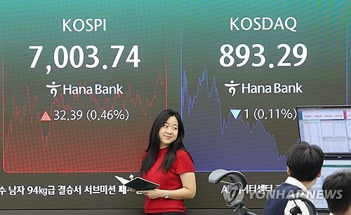 (2nd LD) Seoul shares end higher on bargain hunting amid uncertainties; S. Korean won up