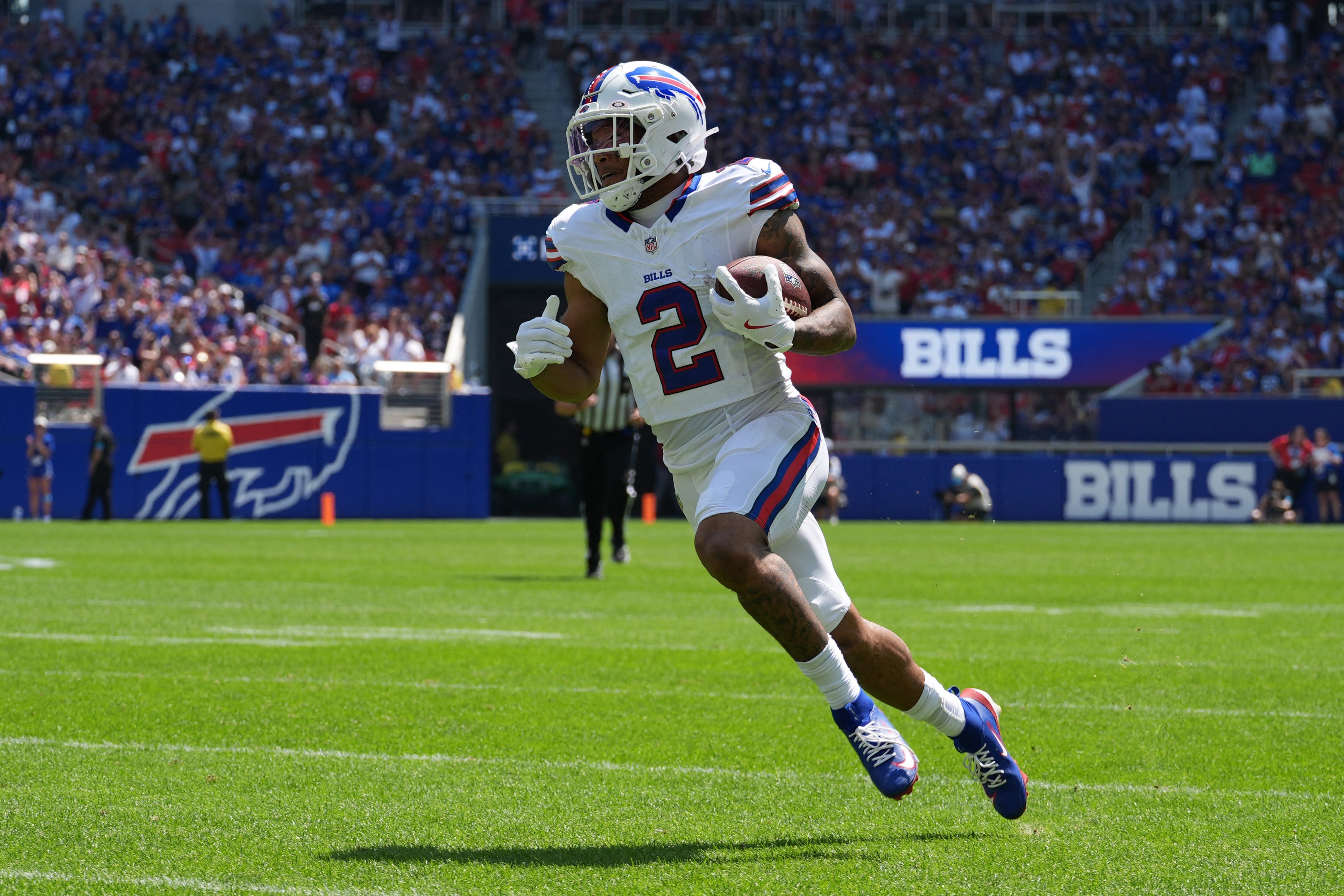 Buffalo Bills, Joe Brady have a great game on a picture-perfect day