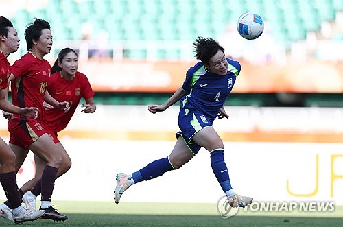 (LEAD) (Asiad) S. Korea beat China to win women's football bronze