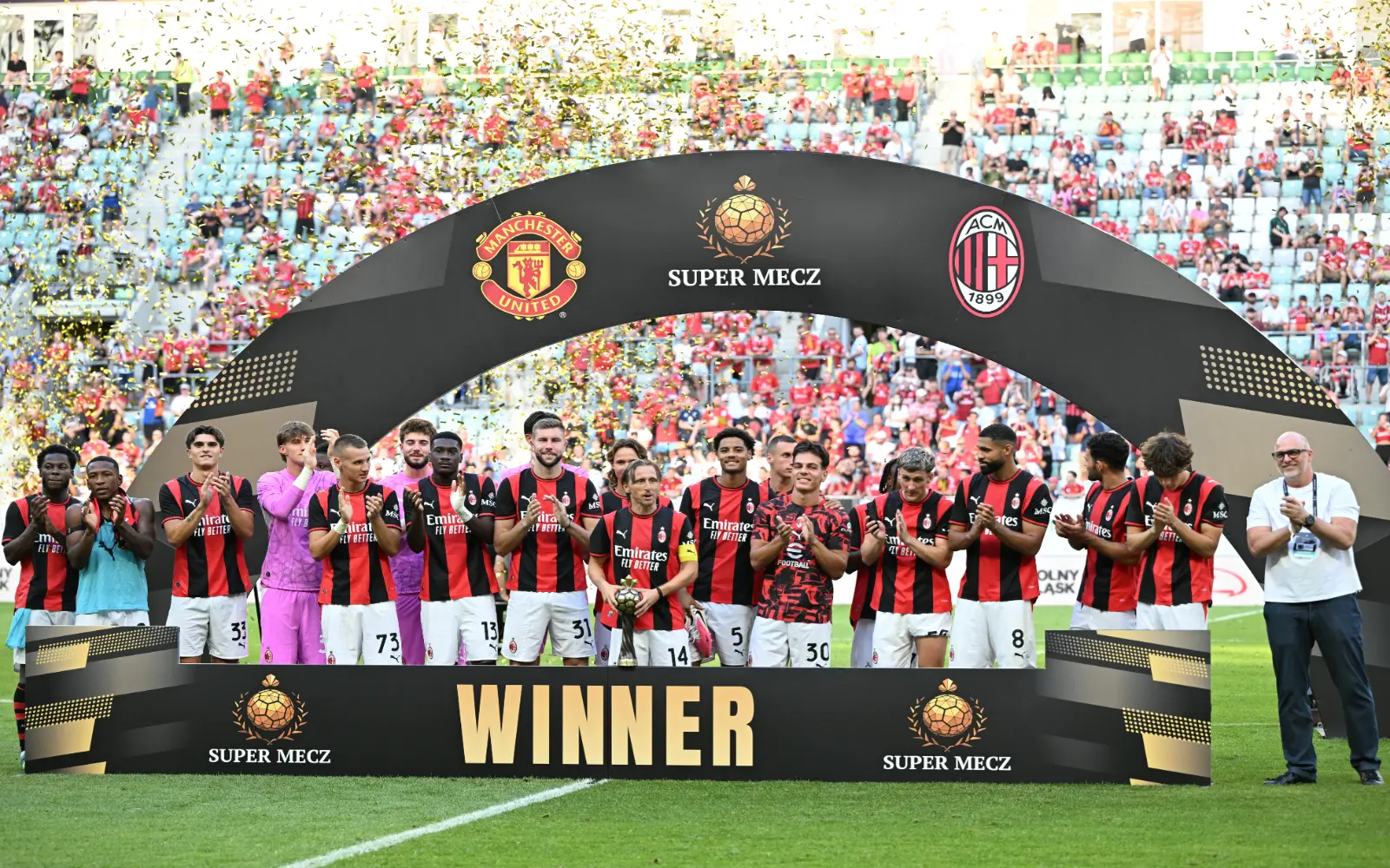 Man Utd beaten by former boss Amorim’s AC Milan in friendly finale