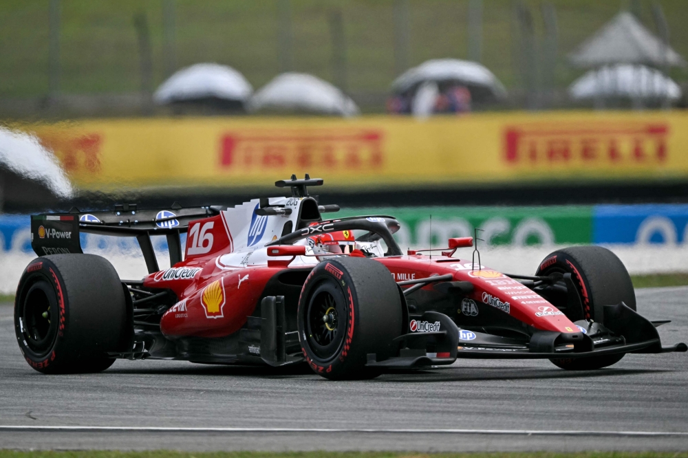 Leclerc leads Hadjar in sweltering second practice as Ferrari find pace at Sepang