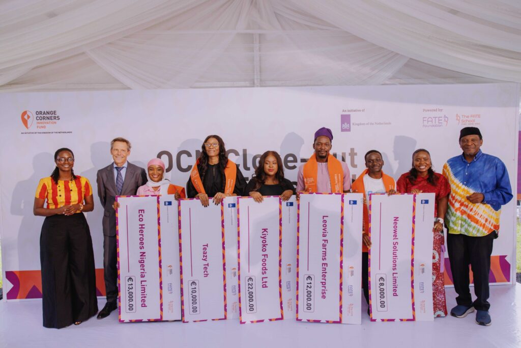 Five Nigerian startups get €65,000 pre-seed funding from Orange Corners