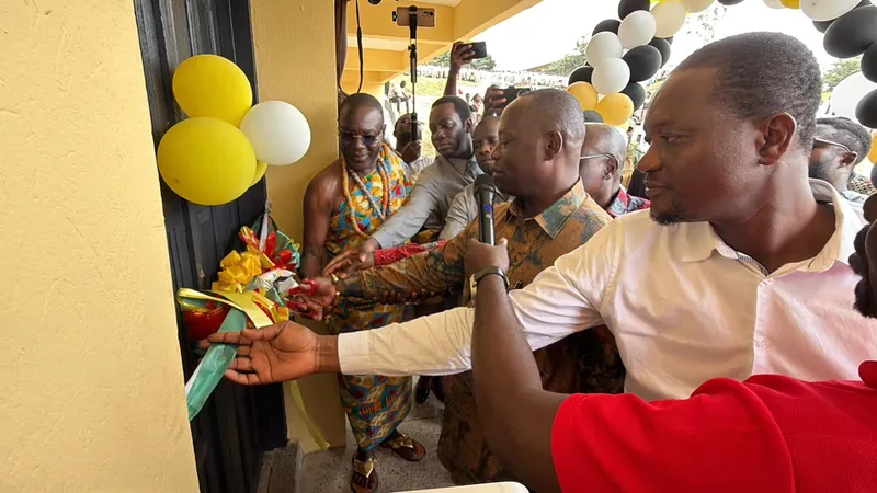 Ellembelle MP commissions 12-unit classroom block at Kikam Technical Institute after decades of abandonment