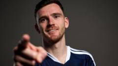 Robertson's Scotland career in numbers as 100th cap looms