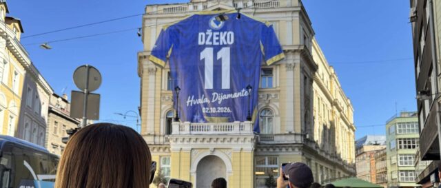 Tributes Paid on Sarajevo’s Streets as Edin Dzeko Plays Final Bosnia Match