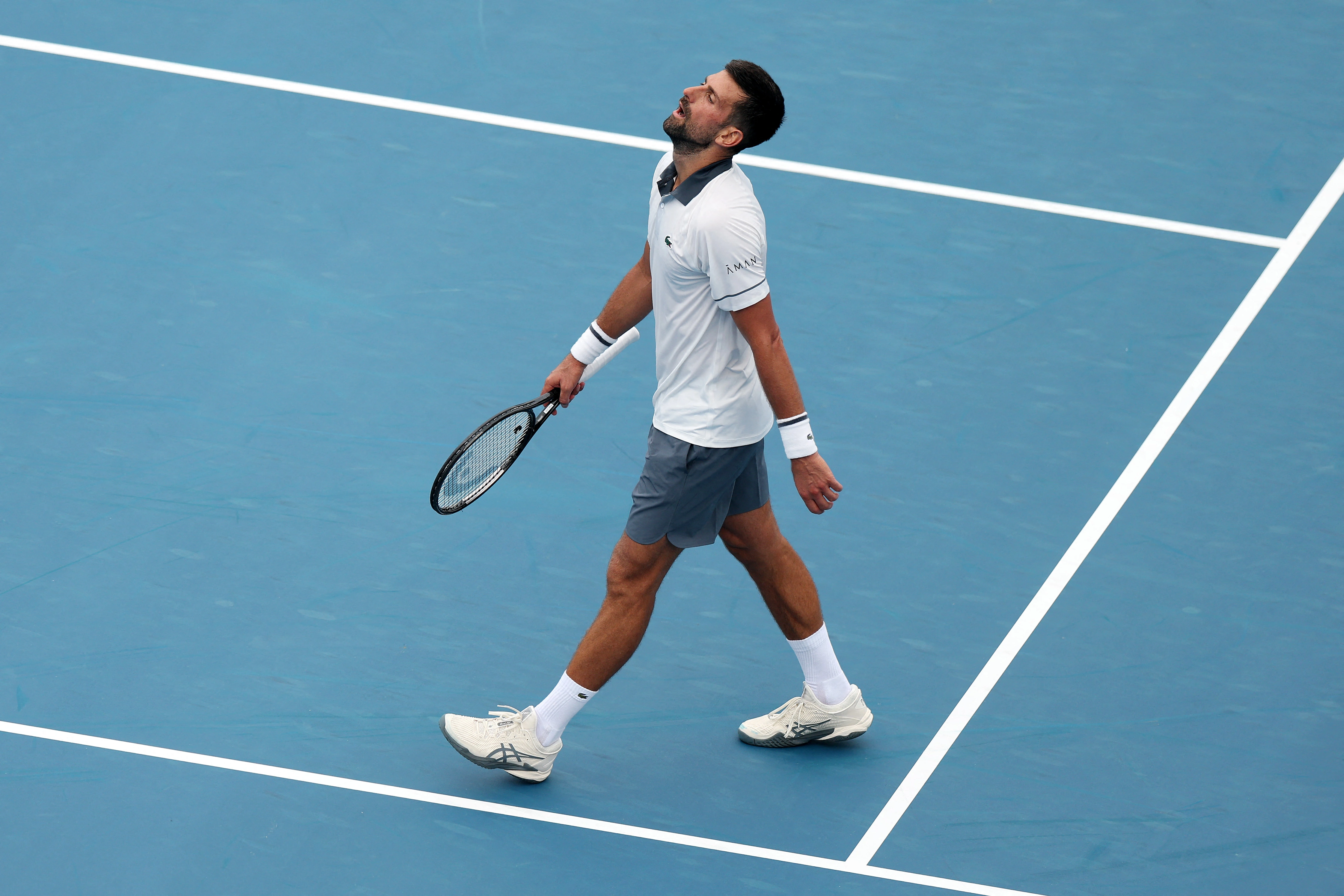Djokovic feels the heat in Cincinnati opening defeat
