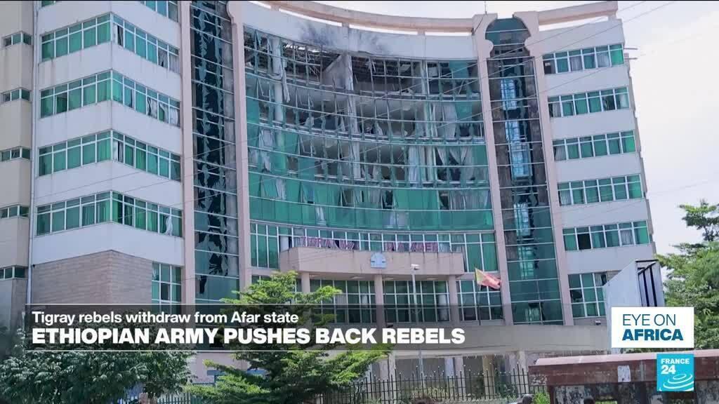 Ethiopian army pushes back Tigrayan rebels