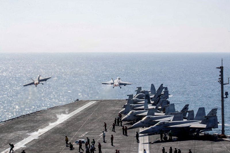 Iran war commander visits USS Abraham Lincoln as carrier prepares to return home