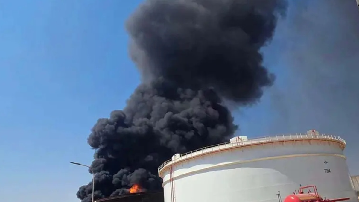 Drone attack targets Libyan power station, halts production units