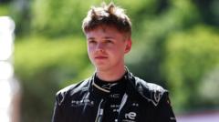 Britain's youngest Formula E driver says talent isn't enough anymore
