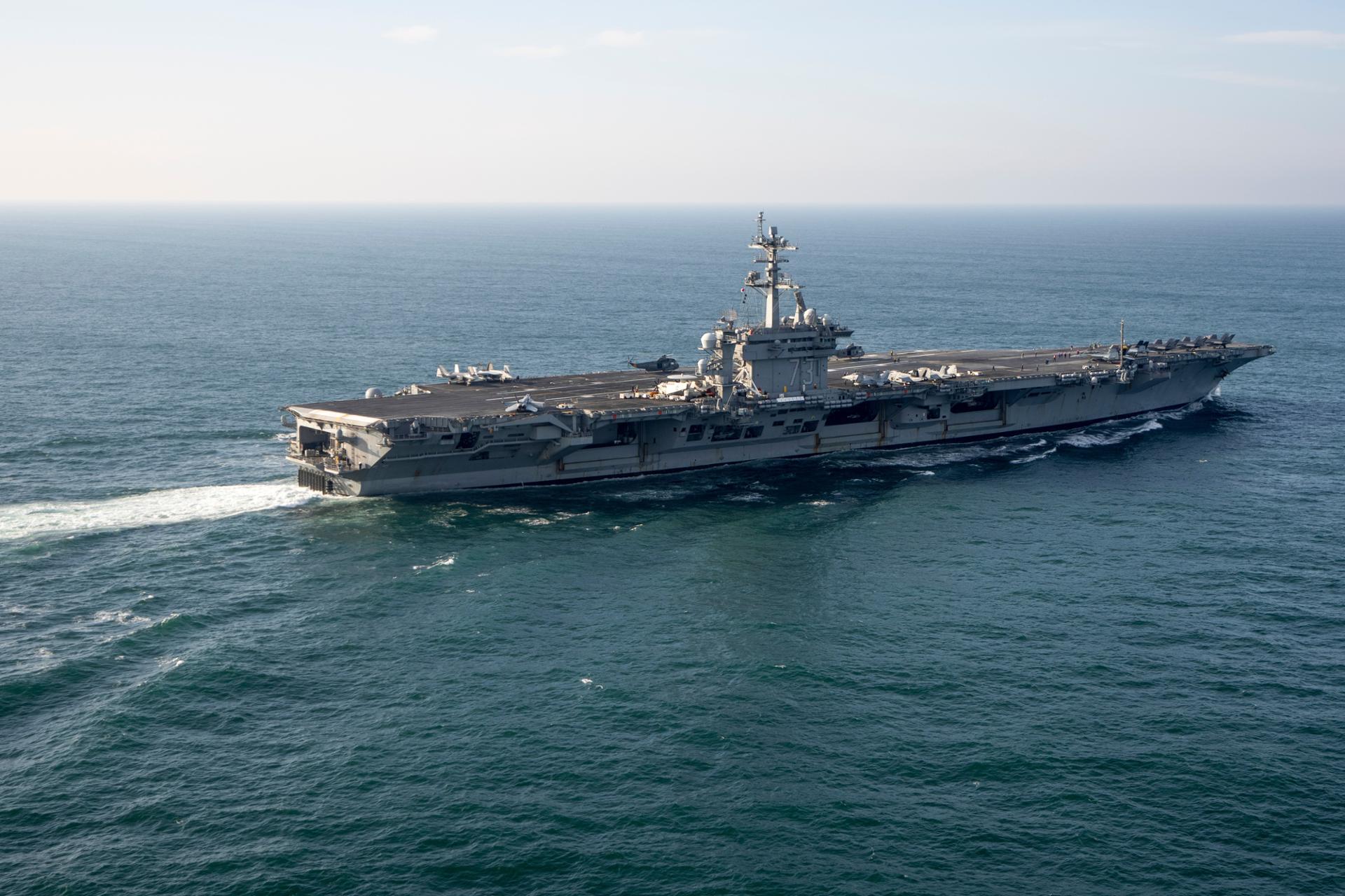 US pulls last aircraft carrier in Asia as Trump focuses on Iran and Western Hemisphere