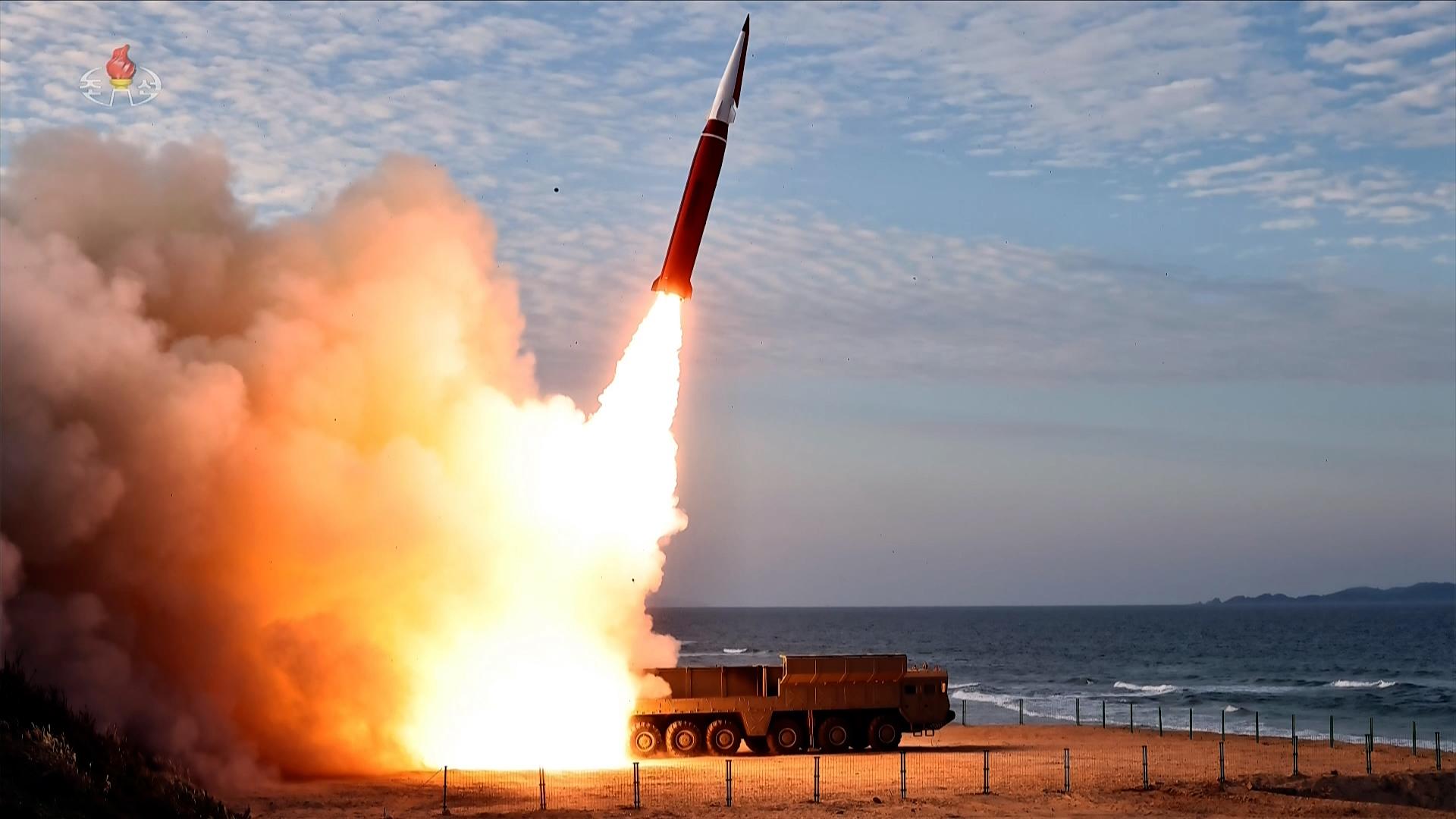 N. Korea fires ballistic missile toward East Sea amid tensions over DMZ blast