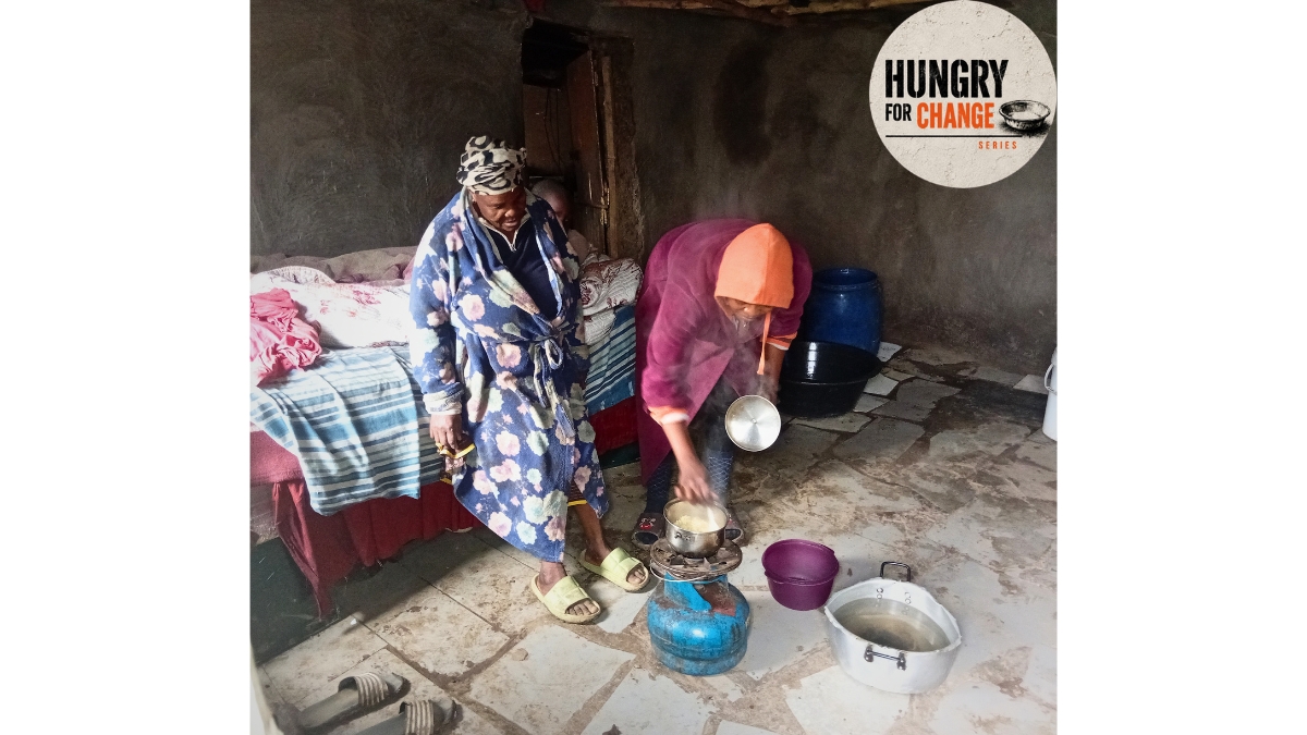 When Food Runs Short, Gogo Toti Goes Hungry so Grandchildren Can Eat