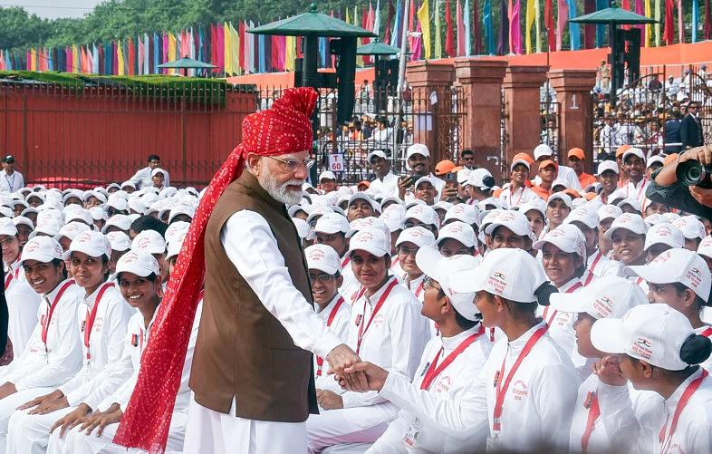Inside Modi’s speech: 40 ‘deshwasiyon’, 50 nods to youth