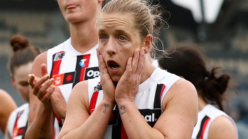 Saints hit rock bottom, Essendon claim breakthrough AFLW victory