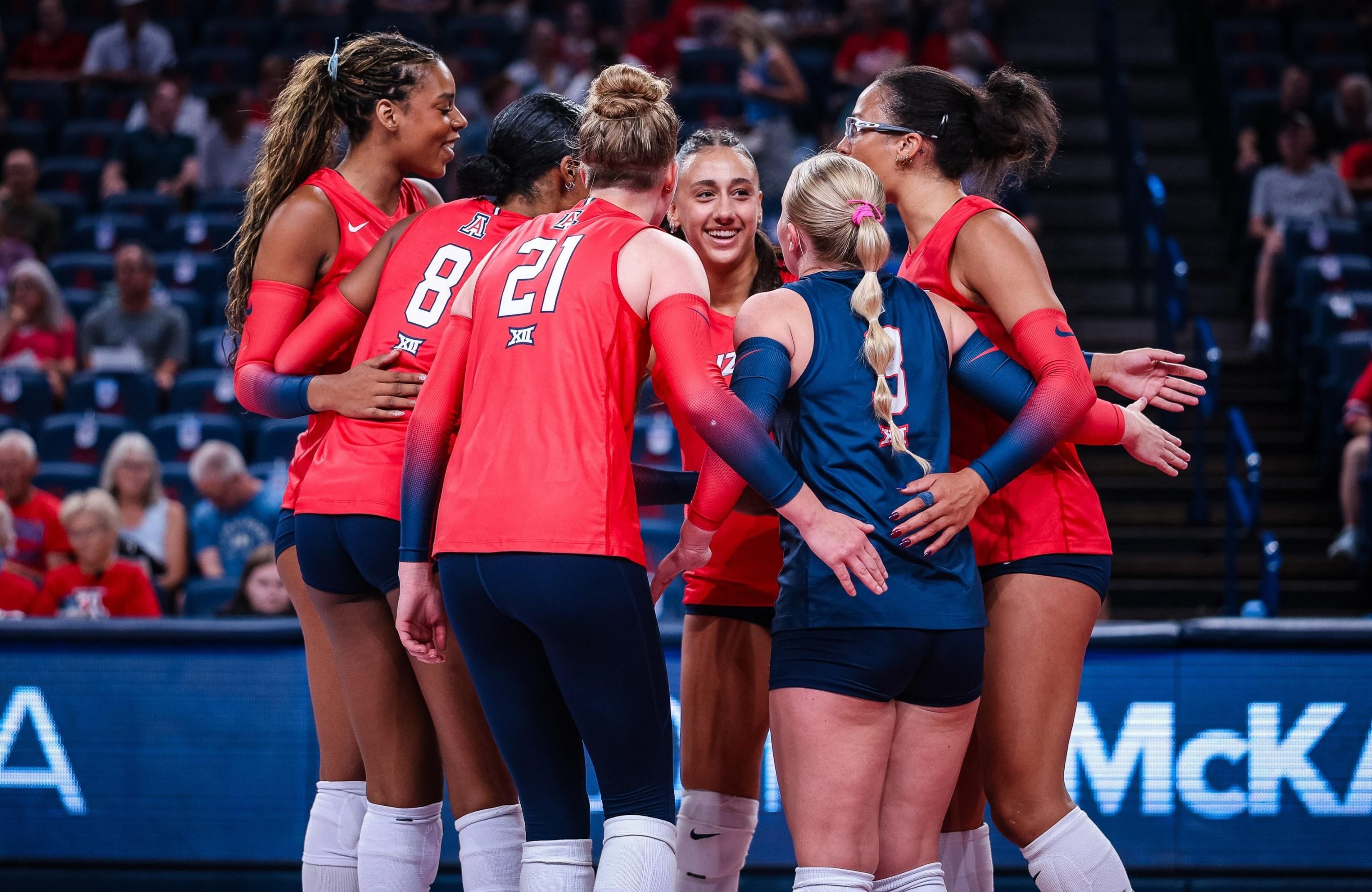 Red team wins Arizona volleyball Red-Blue scrimmage