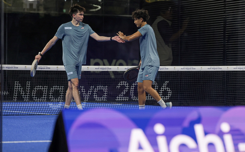 Padel duo Christian-Aidan claim silver at Asian Games