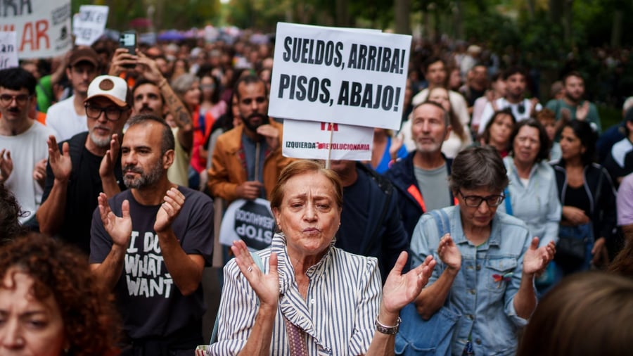 Wohnungspolitik: Landesweit Demos gegen Wohnungsnot in Spanien