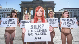 Dressing up, undressing, and protesting: The activists changing the fashion industry