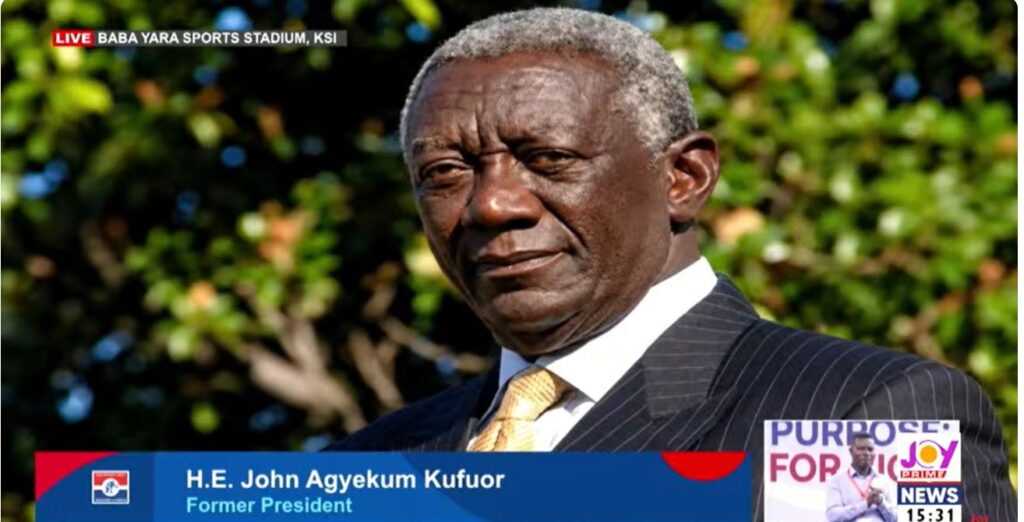 Kufuor urges NPP unity, says Ghana needs party back in power