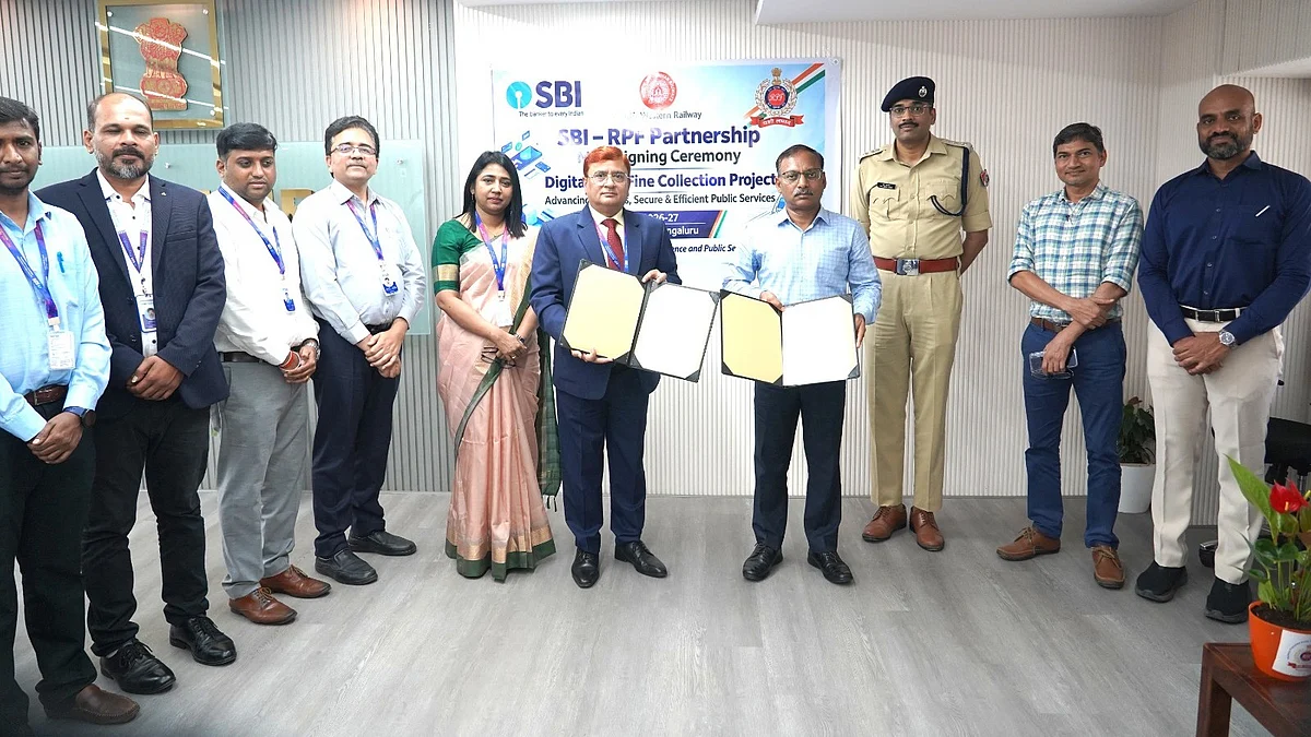 Bengaluru Division, South Western Railway and State Bank of India Sign MoU for Digital Collection of Jan Vishwas Act