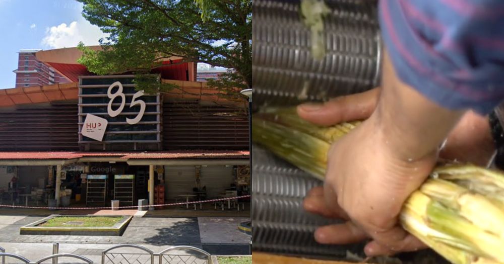 Karang guni man, 59, steals S$2,000 sugarcane juicer at Redhill Food Centre, sells it for about S$20