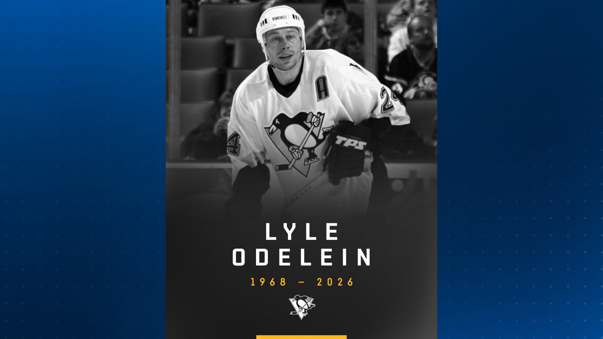 Former Penguins defenseman Lyle Odelein dies at 58