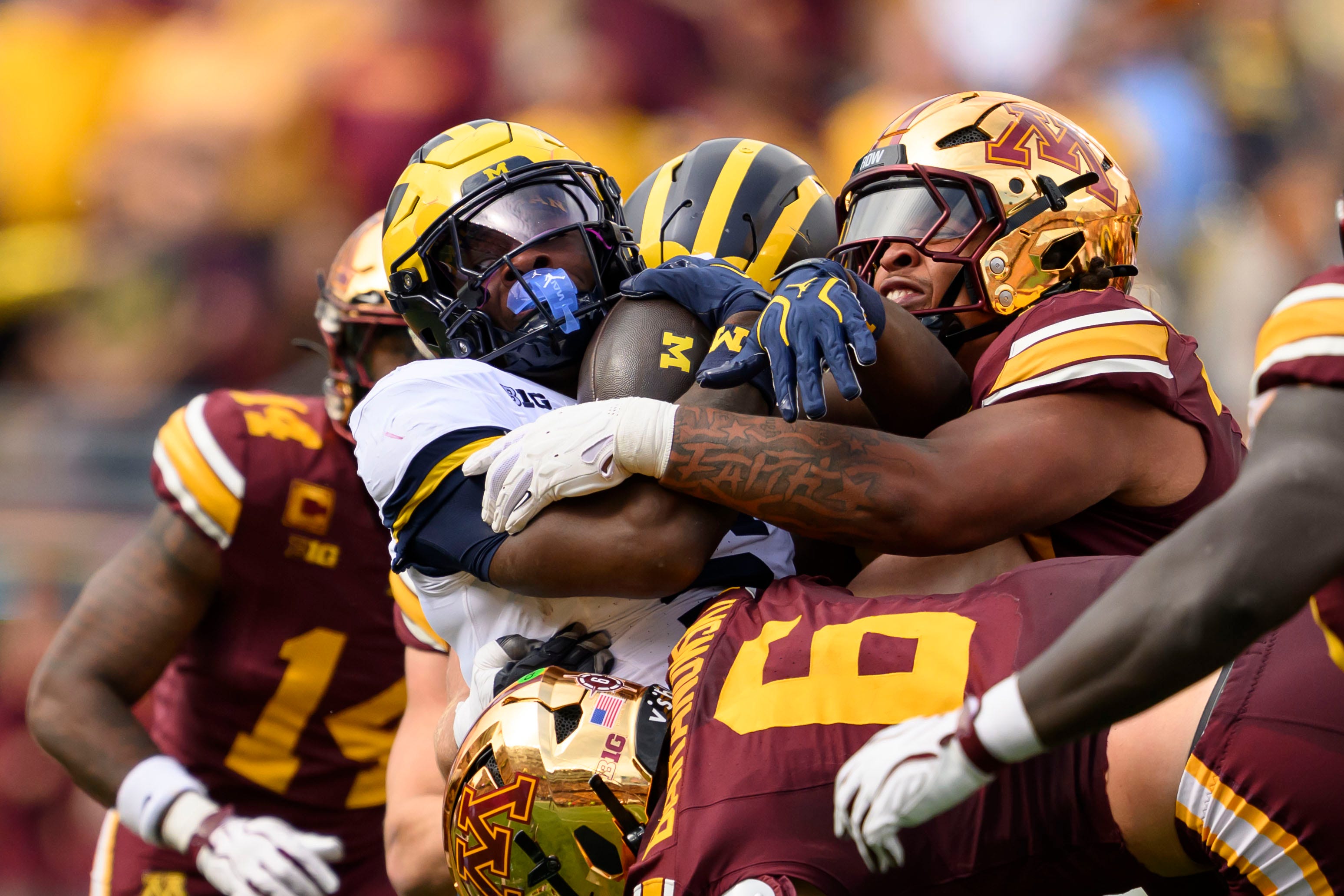 Michigan's 2nd Big Ten loss leaves Whittingham searching for answers