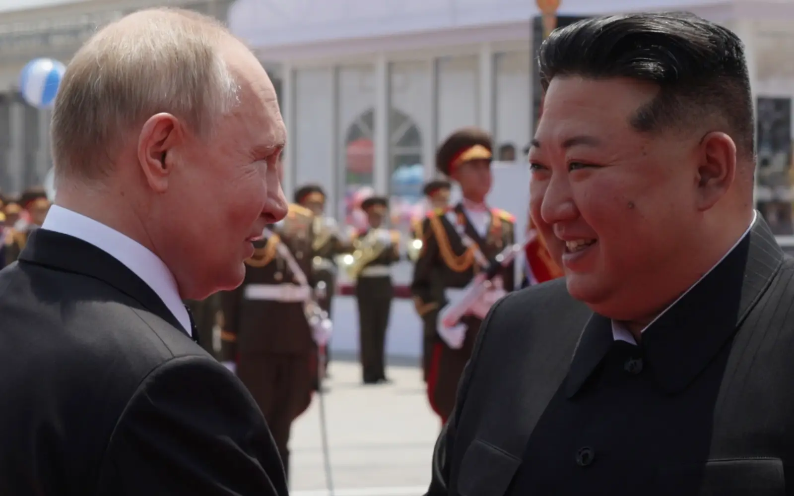 North Korea’s Kim tells Putin he is ‘proud’ of strong ties