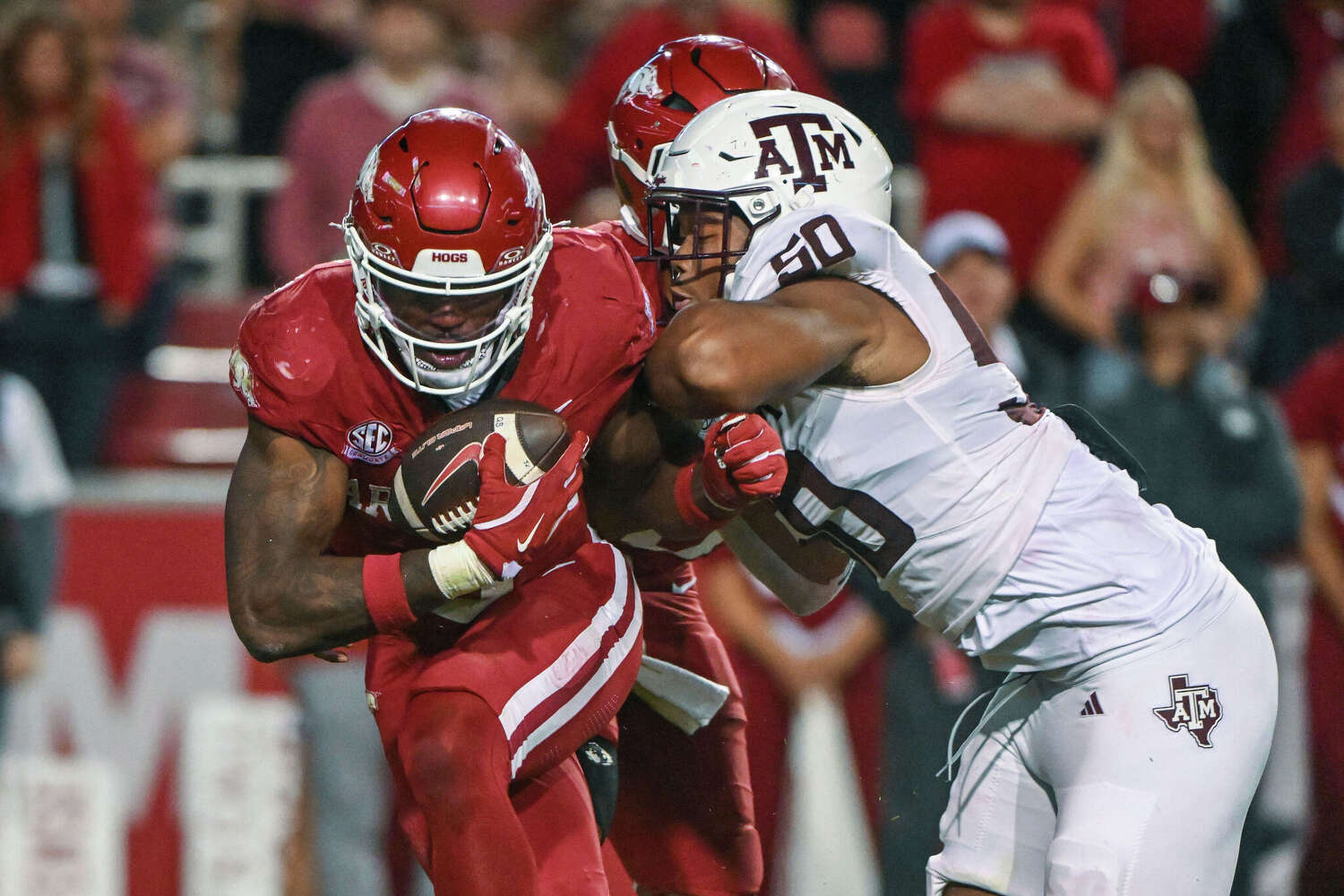 Texas A&M vs Arkansas game score: Live updates from 2026 rivalry matchup Saturday night