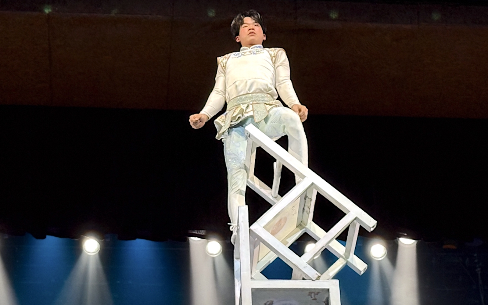 At 19, Laqian is already 12 years into his acrobatics journey