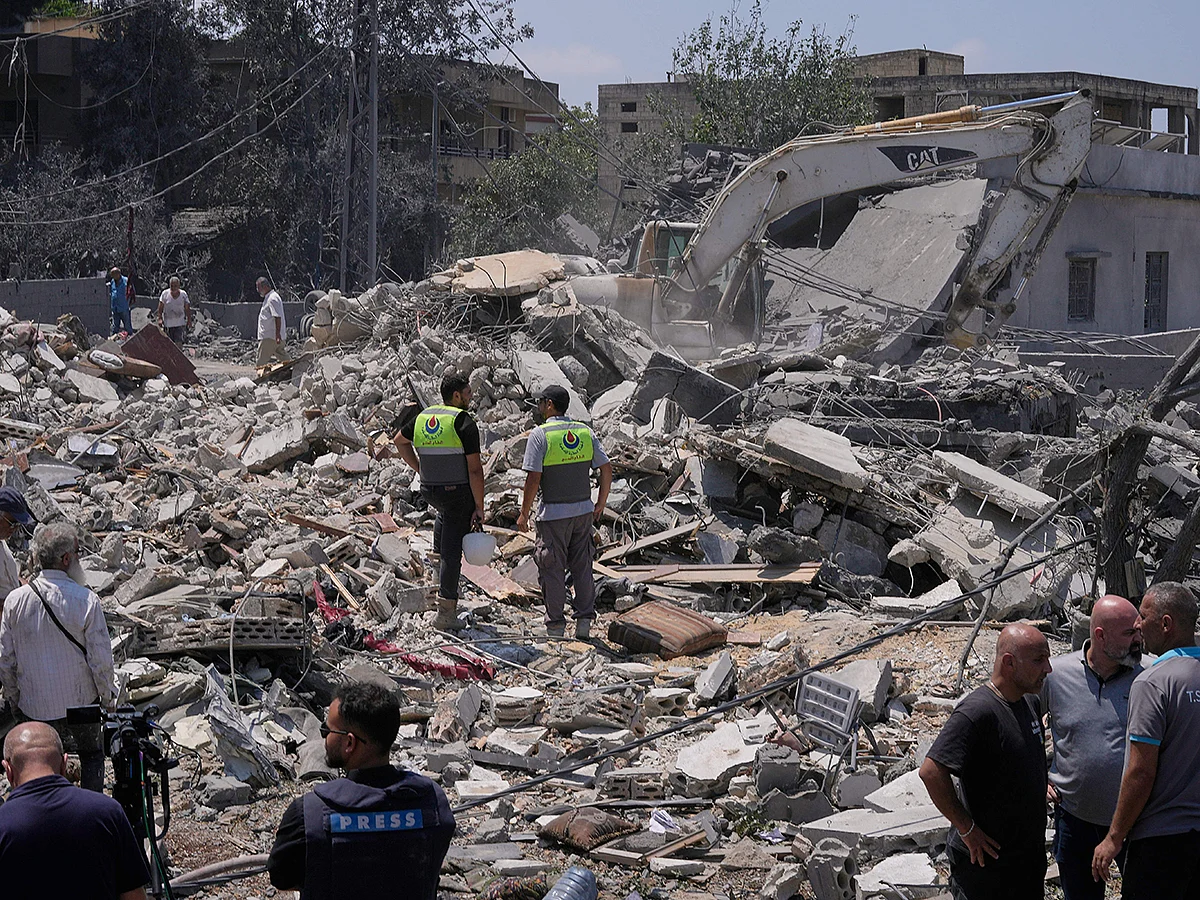 Israel strikes Lebanon as Iran-US tensions escalate