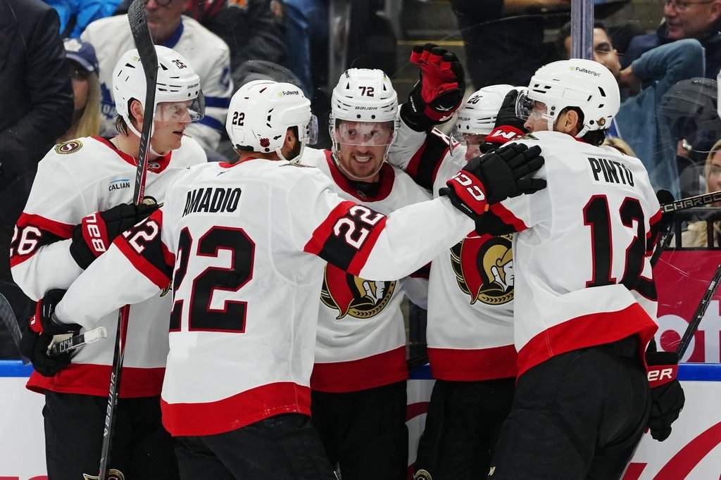 Sens open post-Tkachuk era with victory over Leafs