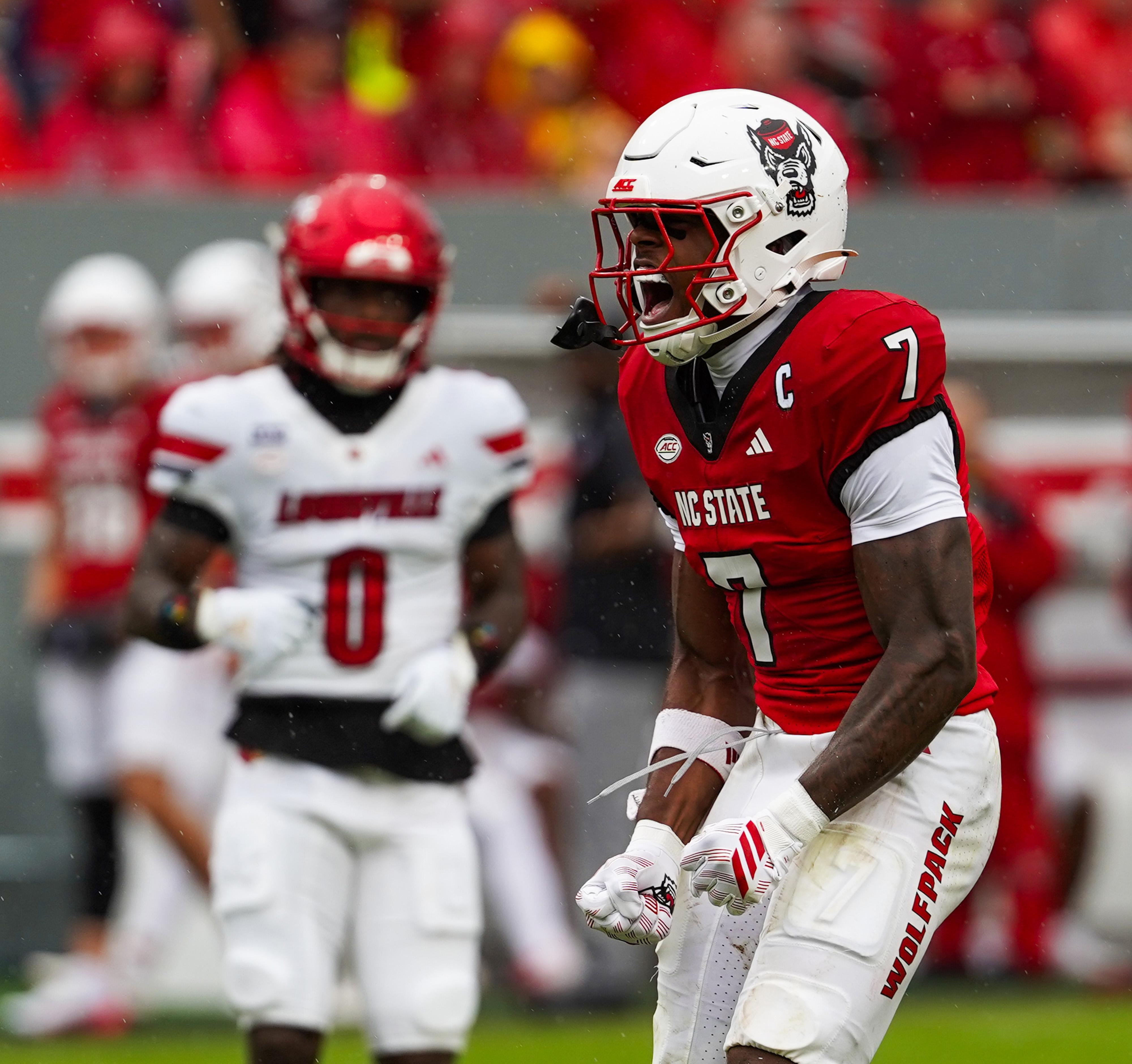 N.C. State Defeats Louisville, 31-28