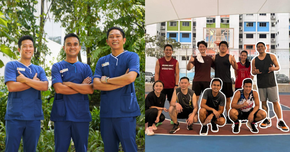 Off-duty Khoo Teck Puat Hospital nurses help man who went into cardiac arrest at basketball game