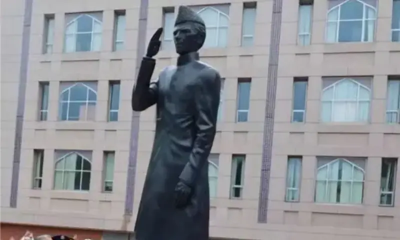 Pakistan embassy unveils Quaid’s statue in Washington