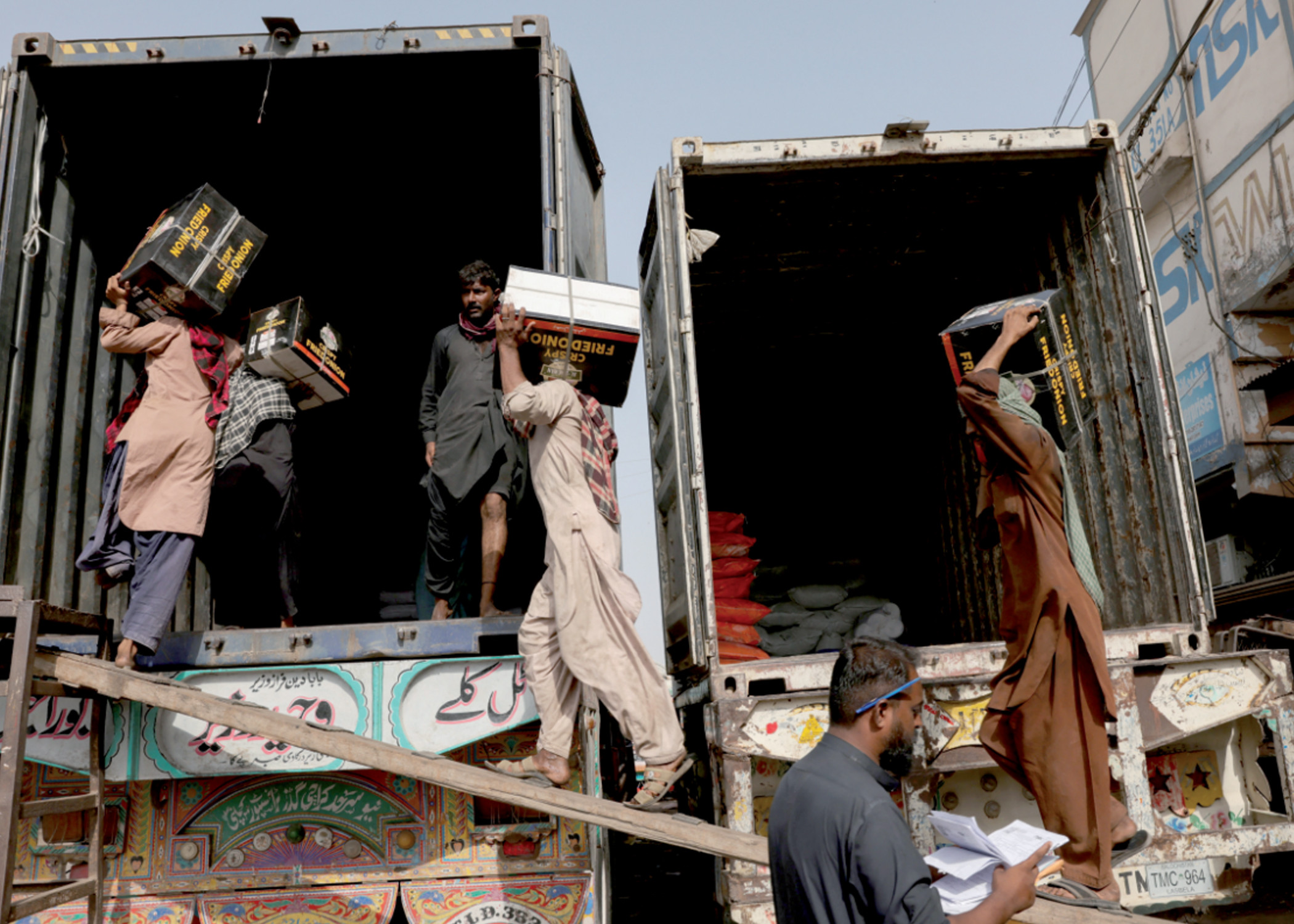 Long march fears snarl freight traffic