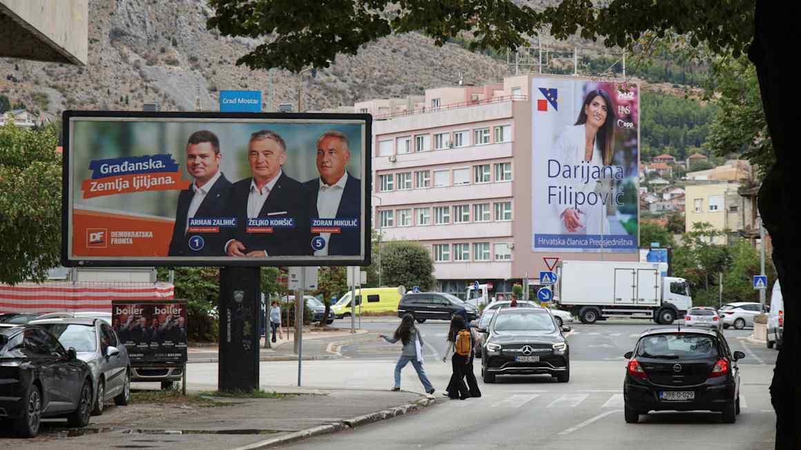 Bosnia elections pit EU hopes against Russian influence