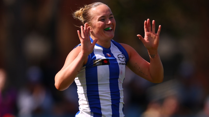 Kangaroos thrash Swans as Demons claim crucial win