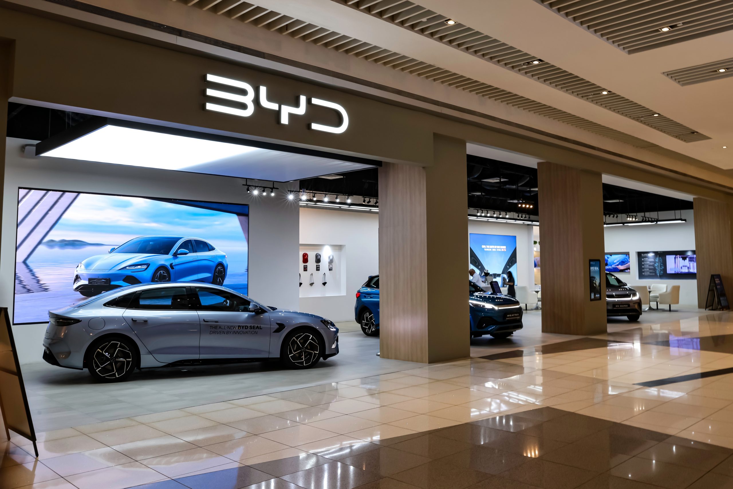 BYD T35 makes Southeast Asia debut in Singapore