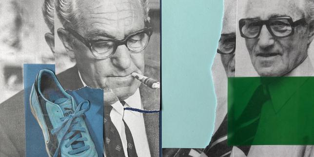 Adolf and Rudolf Dassler, the Cain and Abel of sports shoes